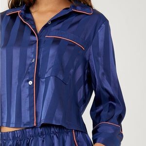 Free People Pajama Party Print Pajamas (SZ L)